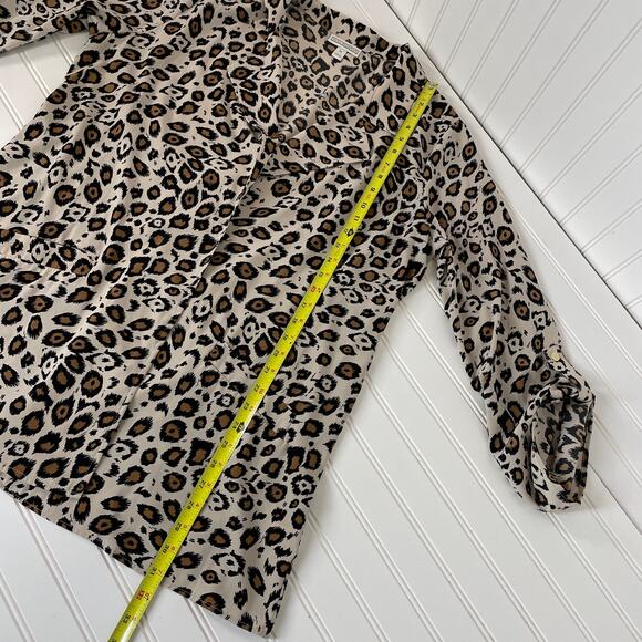 NWT & NWOT Dana Buchman Animal Print Blazer & V-Neck Tee Bundle OF 2 Size XL - Picture 5 of 10